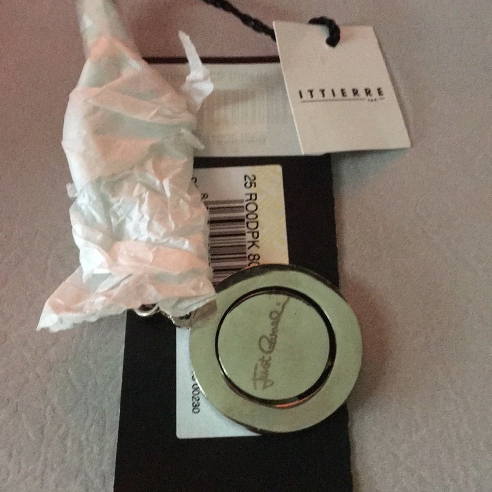 Just Cavalli silver Key Chain